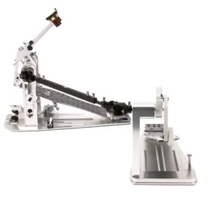 DW MFG Series Machined Direct Drive Double Pedal w/ Bag, Gray Edition