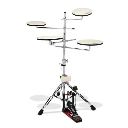 DW DRUM DWCPPADTS5 Go Anywhere 5-Piece Practice Pad Set With Stand