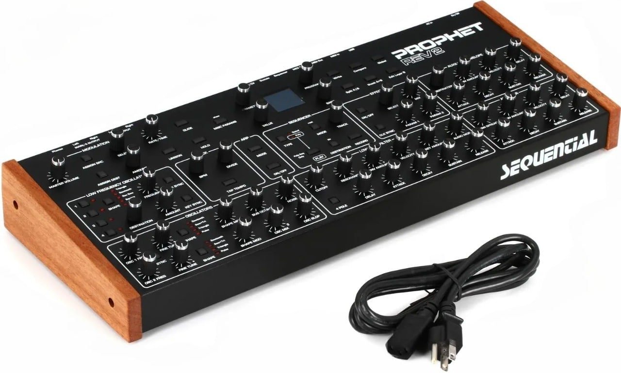 DeWatermark.ai_1753896795025.jpeg Sequential Prophet Rev2 16-v Module 16 Voice Polyphonic Analogue Synthesiser
