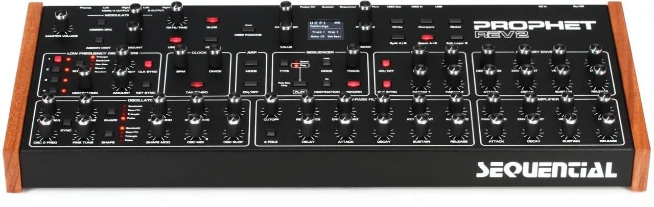 DeWatermark.ai_1753897148363-1.jpeg Sequential Prophet Rev2 16-v Module 16 Voice Polyphonic Analogue Synthesiser