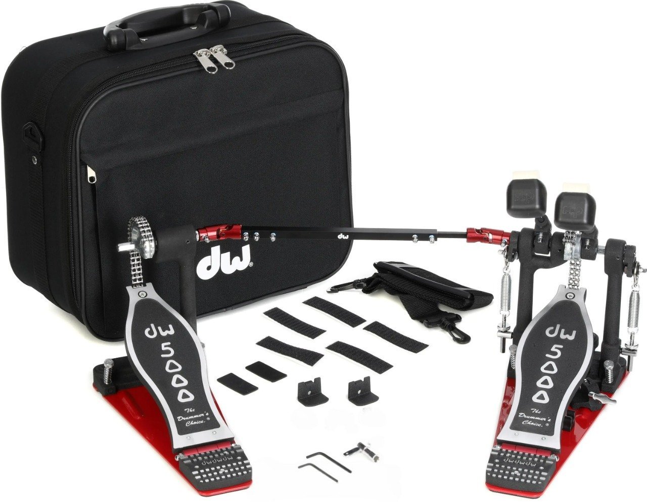 DeWatermark.ai_1758041508586-1.jpg DW 5000 Series Turbo Double Bass Drum Pedal w/ Bag