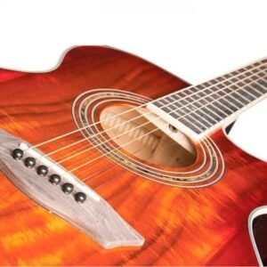 Washburn EA55G-A-U Grand Auditorium Electro-Acoustic Guitar - Koa Burst