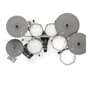 EFNOTE 3X 3 EFNOTE 5X Electronic Drum Set - Black Oak - Hardware Set and Artesia Accessory Pack and HiHat Stand
