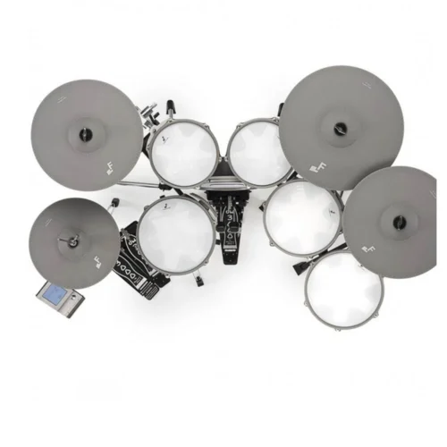 EFNOTE 3X 3 EFNOTE 5X Electronic Drum Set - Black Oak - Hardware Set and Artesia Accessory Pack and HiHat Stand