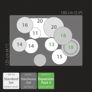 EFNOTE 703 Power Set (CS7 stand)