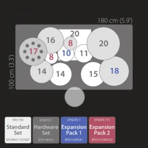 EFNOTE 704 Technical Set (CS7 stand)