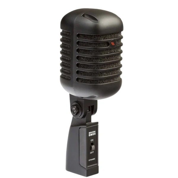 Eikon Audio DM55V2BK VINTAGE Professional Vocal Dynamic Microphone Satin Black