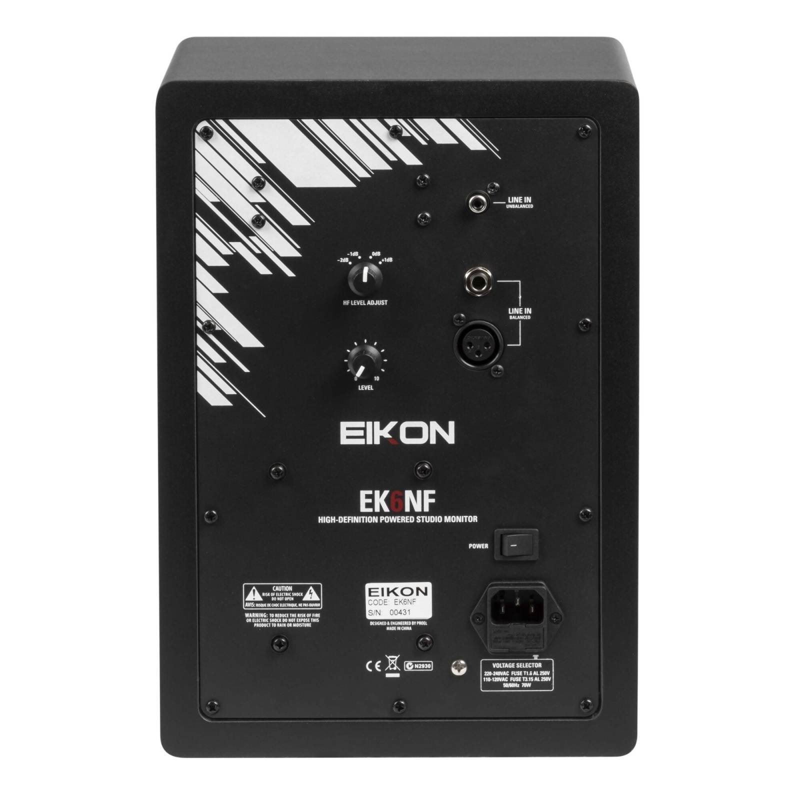EK6NF_REAR-1600x1600h-1.jpg Eikon EK6NF - 6.5 Near Field Studio Monitor Speaker - Single