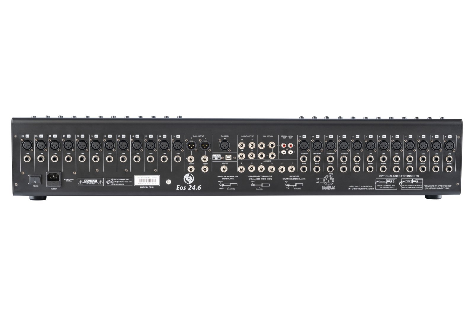 Studiomaster EOS 24.6 24 channel Mixer