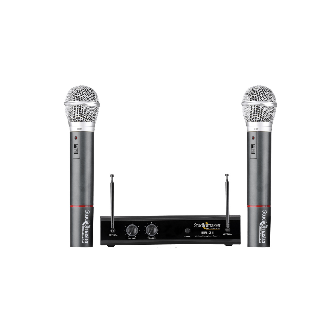 Studiomaster ER 31 Series (duet) VHF Microphone