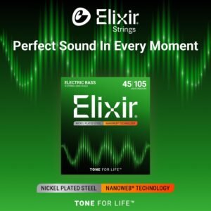 Elixir-14077-3.jpg Elixir Strings Electric Bass Strings, 4-String, Medium, Long Scale NANOWEB Coating
