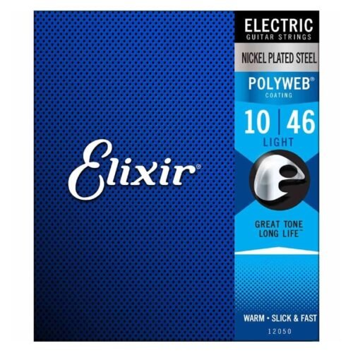 Elixir Strings 12050 Polyweb Electric Guitar Strings - 010-046 Light