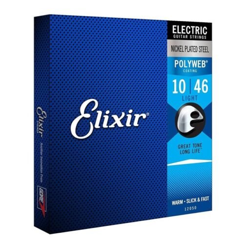 Elixir Strings 12050 Polyweb Electric Guitar Strings - 010-046 Light
