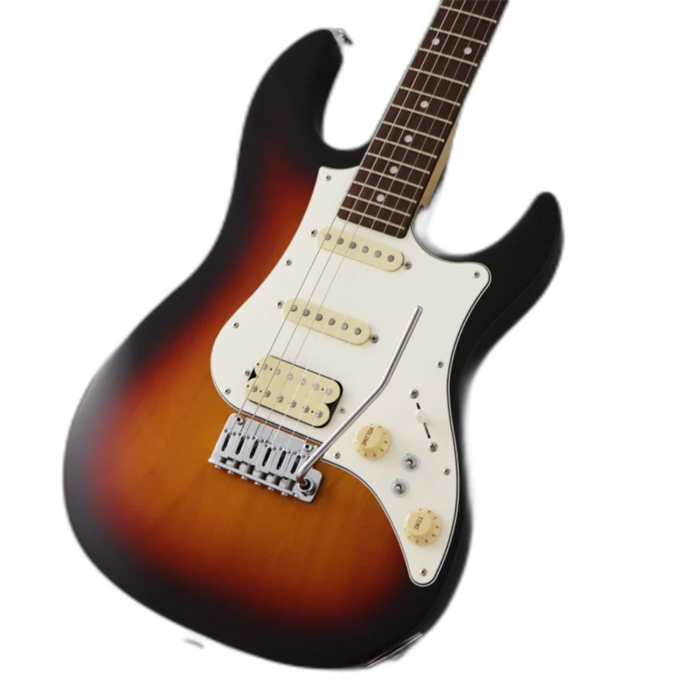 FGN EOS2-AL-R Odyssey Series Expert 6  String Electric Guitar- Made   in   Japan   -   Vintage   Sunburst