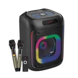 FINGERS 2Mic-ThunderBox45 Portable Speaker with 2 Wireless Mics