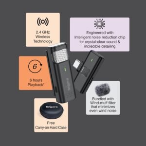 FINGERS PhoneMic-TypeC Laveliar Wireless Microphone3 FINGERS PhoneMic-TypeC Laveliar Wireless Microphone