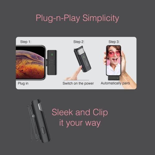 FINGERS PhoneMic-TypeC Laveliar Wireless Microphone4 FINGERS PhoneMic-TypeC Laveliar Wireless Microphone