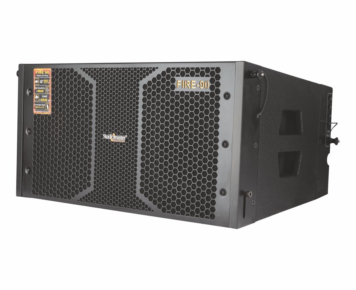 Studiomaster Fire 90 1200W Loud DJ Speaker