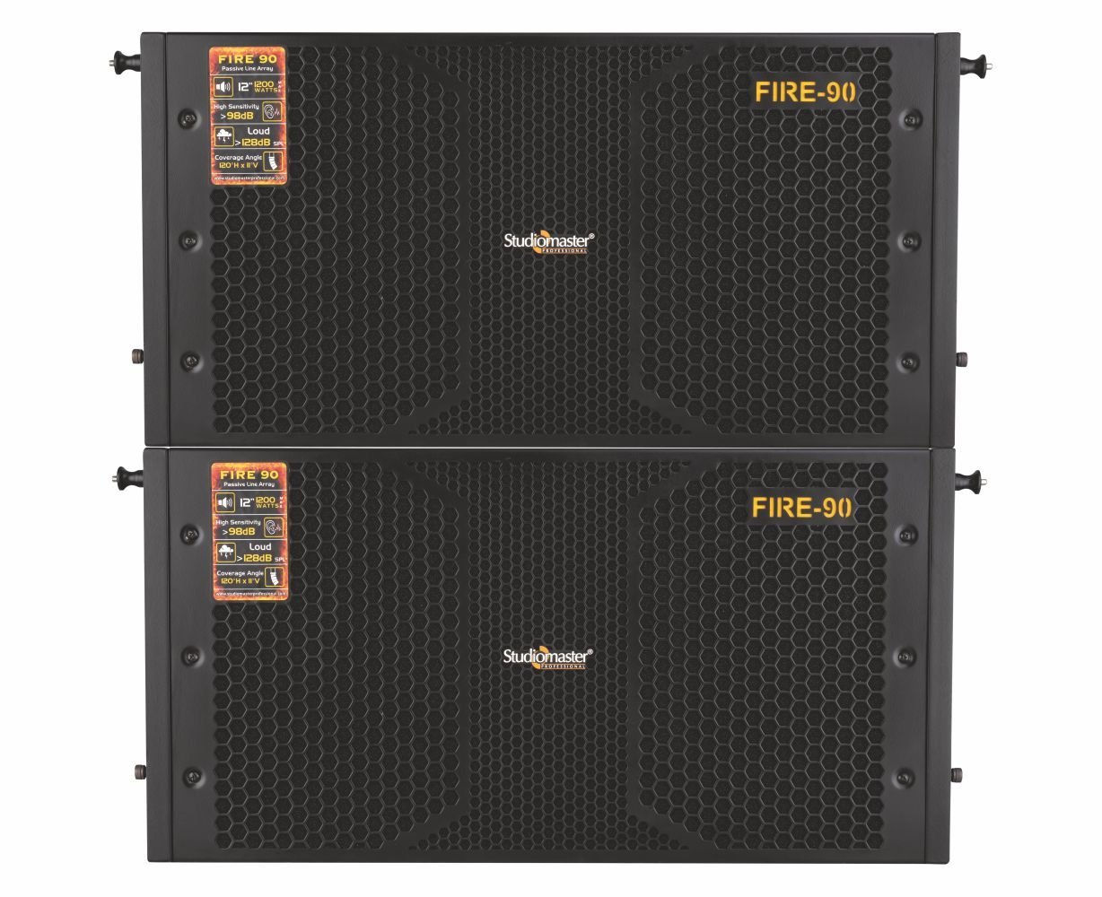 Studiomaster Fire 90 1200W Loud DJ Speaker