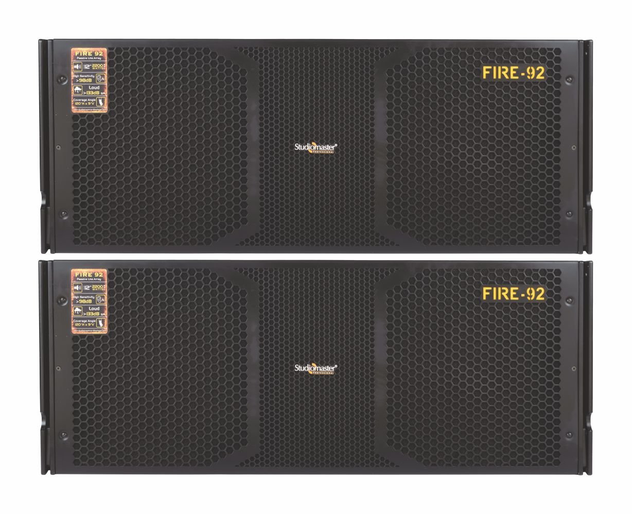 Studiomaster FIRE 92 Line Array Speaker (1100watts)