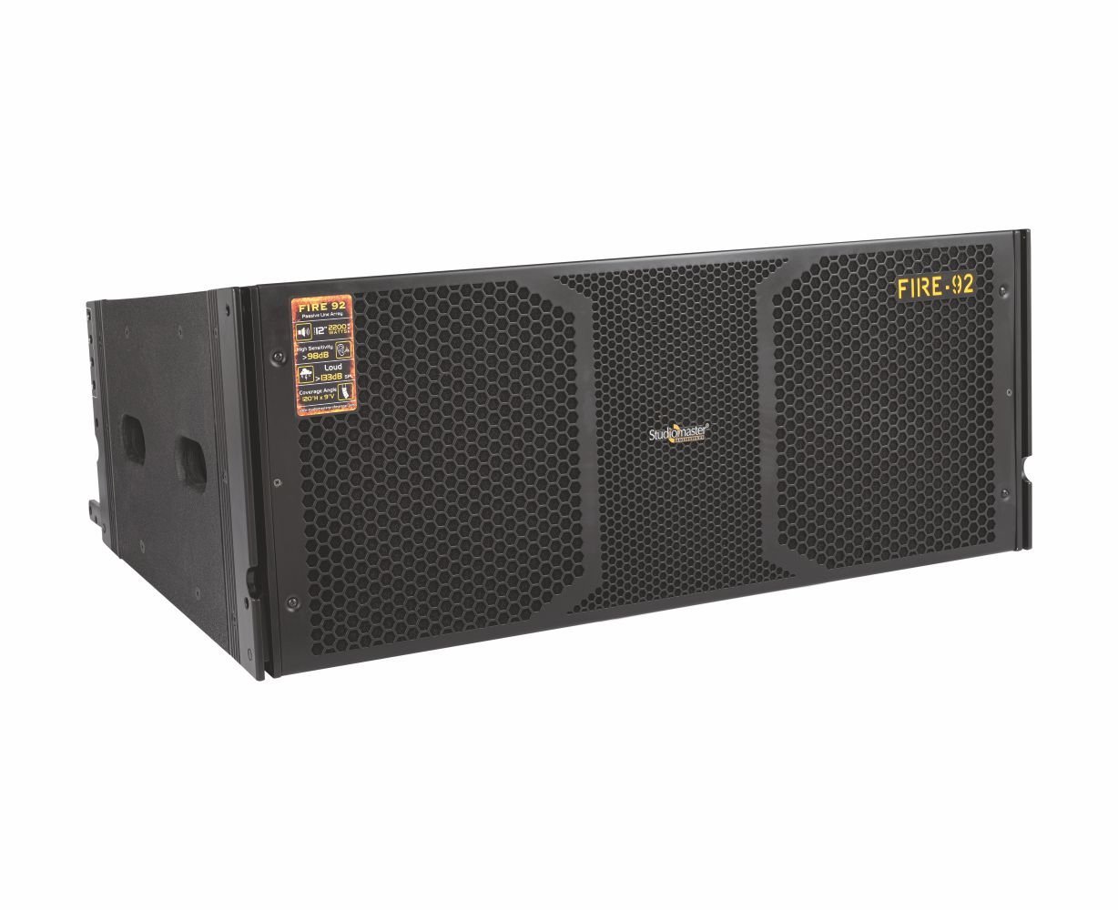 Studiomaster FIRE 92 Line Array Speaker (1100watts)