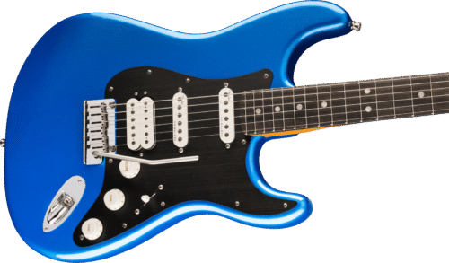 Fender American Ultra II Stratocaster HSS Ebony Fingerboard,Noble Blue (0119151776)