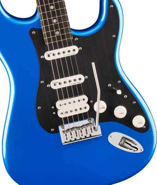 Fender American Ultra II Stratocaster HSS Ebony Fingerboard,Noble Blue (0119151776)