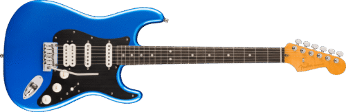 Fender American Ultra II Stratocaster HSS Ebony Fingerboard,Noble Blue (0119151776)
