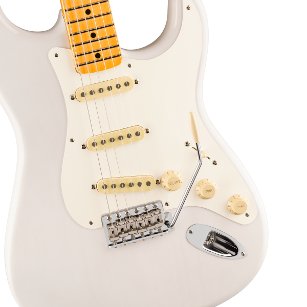 Fender Eric Johnson Stratocaster?, Maple Fingerboard, White Blonde (0117702801)