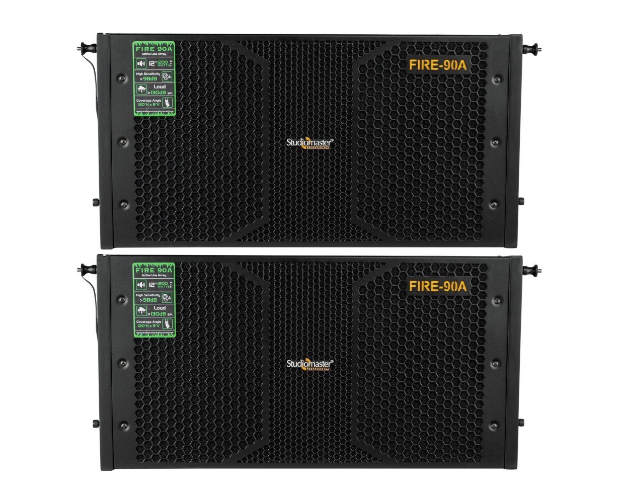 Studiomaster FIRE 90A Active Line Array Speaker (1200W)