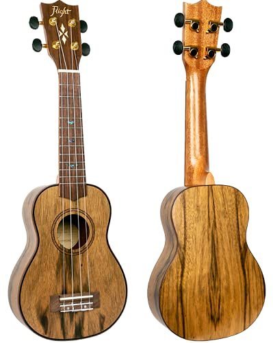 Flight-Designer-Series-DUS430-2.jpg Flight Designer Series DUS430 Dao 4 Strings Soprano Ukulele, with Gig Bag, (Natural)