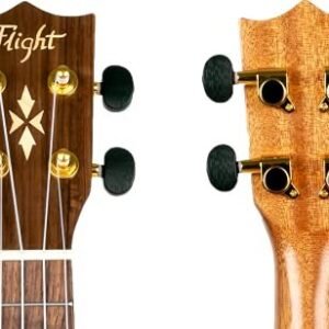 Flight-Designer-Series-DUS430-5.jpg Flight Designer Series DUS430 Dao 4 Strings Soprano Ukulele, with Gig Bag, (Natural)