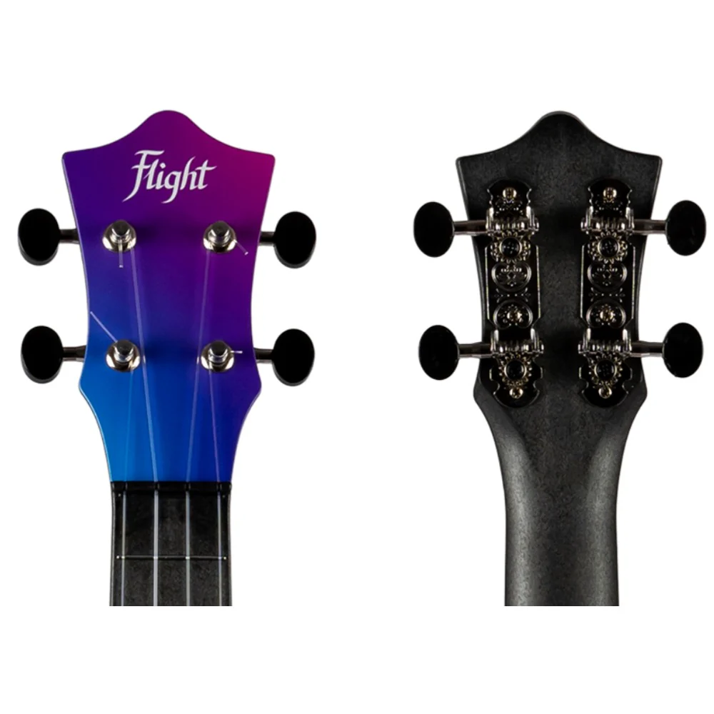 Flight UTS-35 Story Ultra Travel Ukulele with Bag- Purple and Blue Gradient