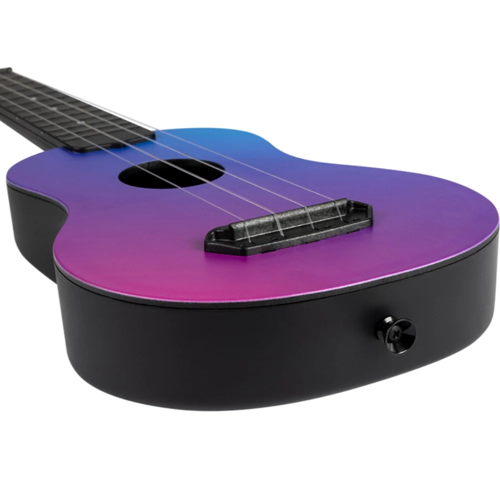 Flight UTS-35 Story Ultra Travel Ukulele with Bag- Purple and Blue Gradient