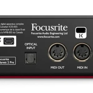 Focusrite-Clarett-2-Pre.webp Focusrite Clarett 2 Pre10 In 4 Out Thunderbolt Audio Interface