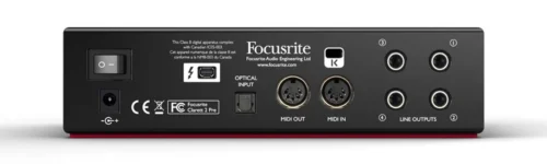 Focusrite Clarett 2 Pre10 In 4 Out Thunderbolt Audio Interface