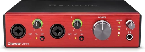 Focusrite Clarett+ 2 Pre USB Audio Interface