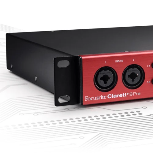 Focusrite-Clarett-8Pre.webp Focusrite Clarett+ 8Pre 18 in 20 out USB C Audio Interface
