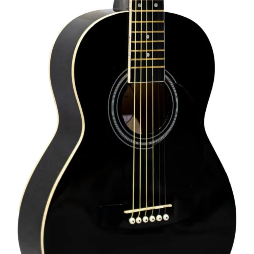 Granada GL111-F Kids 6 String Acoustic Guitar- Black