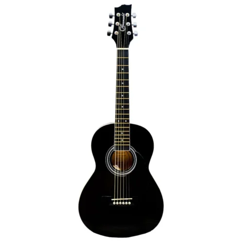 Granada GL111-F Kids 6 String Acoustic Guitar- Black