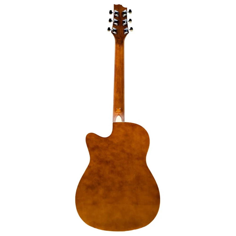 Granada GL112C-F Medium Cutaway 6 String Acoustic Guitar- Natural