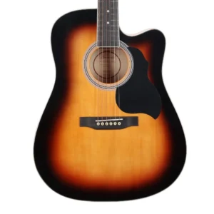 Granada GL113D-C 6 String Cutaway Acoustic Guitar- Vintage Sunburst Gloss