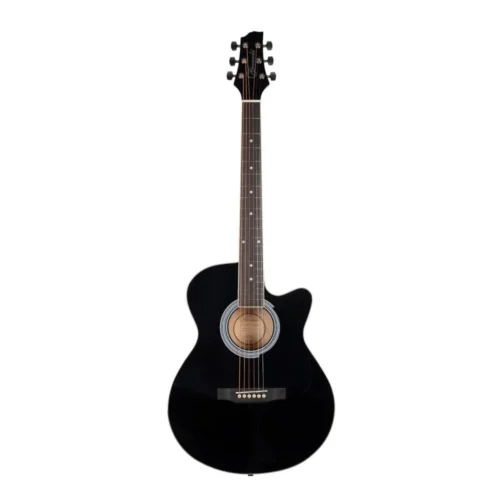 Granada GL113O-C 6 String Cutaway Acoustic Guitar- Black Gloss