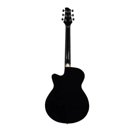 Granada GL113O-C 6 String Cutaway Acoustic Guitar- Black Gloss