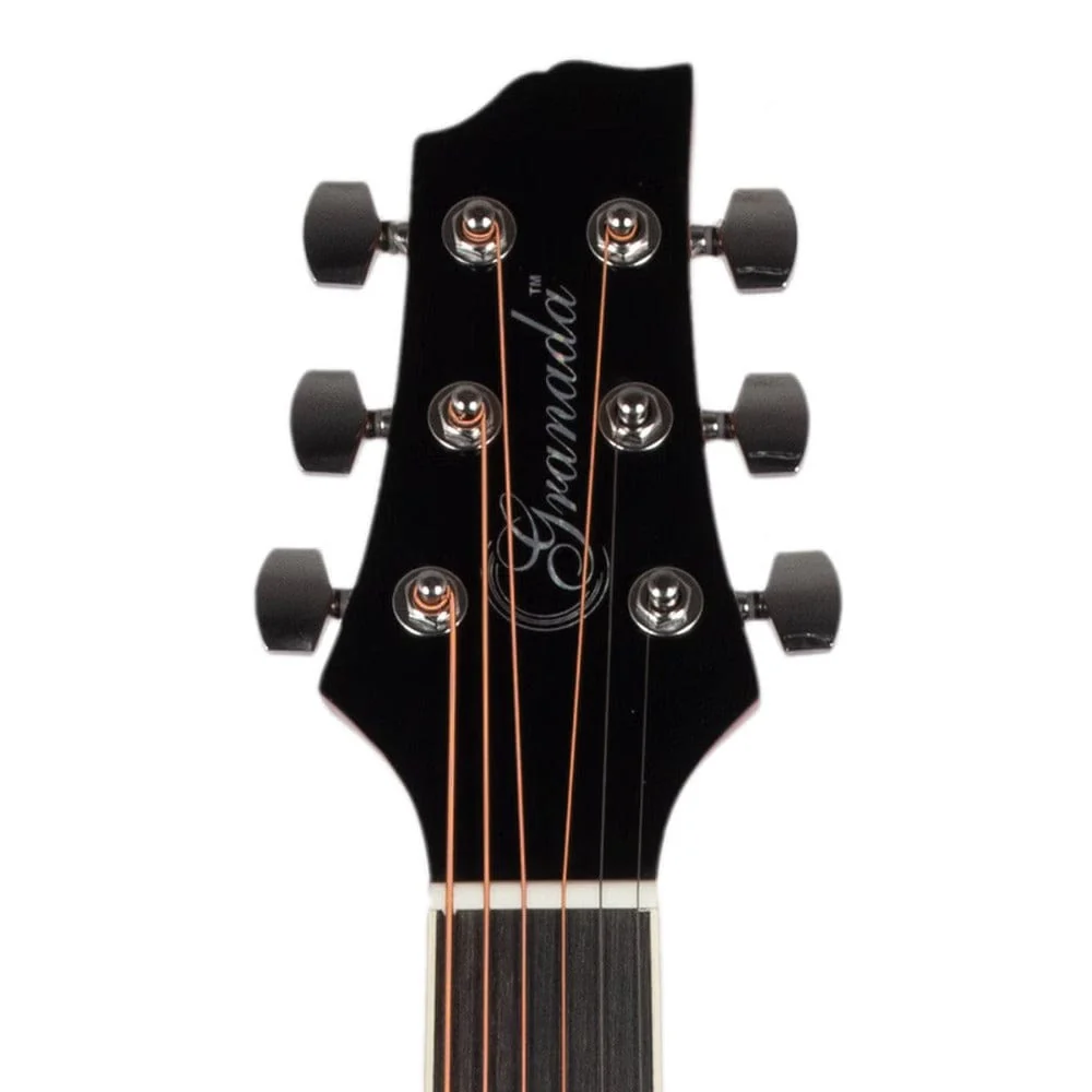 GL113O-SB-5.webp Granada GL113O-C 6 String Cutaway Acoustic Guitar- Vintage Sunburst Gloss
