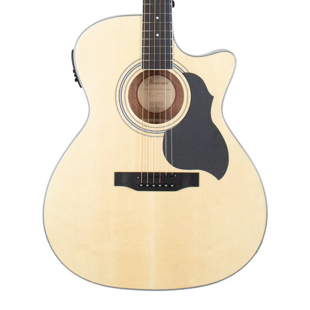GL240C-CEQ-3.webp Granada GL240C-CEQ 6 String Electro Acoustic Guitar- Natural Matt