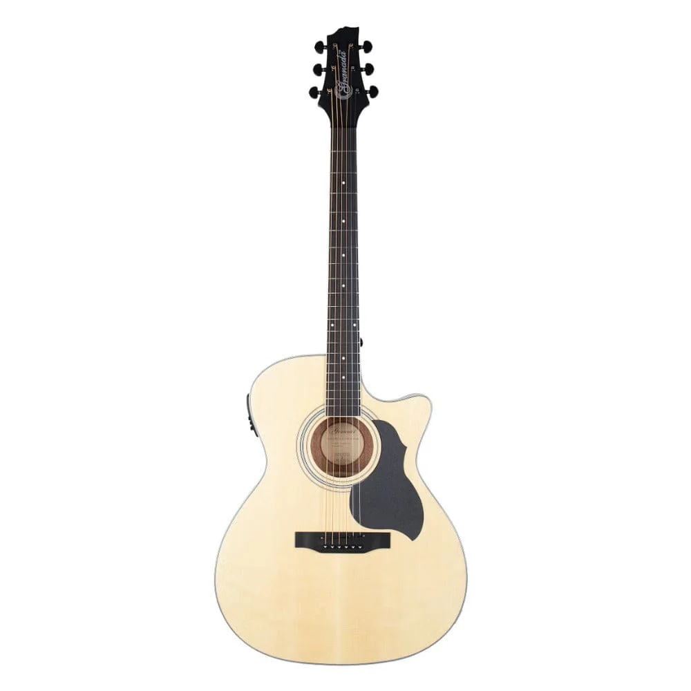 Granada GL240C-CEQ 6 String Electro Acoustic Guitar- Natural Matt