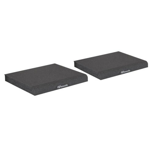 Gator Frameworks Pair of (2) Acoustic Foam Isolation Pads2 Gator Frameworks Pair of (2) Acoustic Foam Isolation Pads for Studio Monitors, Fits 8" Speakers (GFW-ISOPAD-LG)