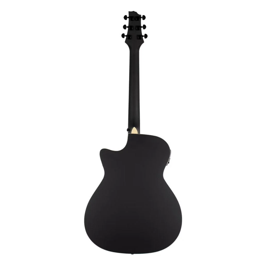Granada GL240C-CEQ 6 String Electro Acoustic Guitar- Black Matte