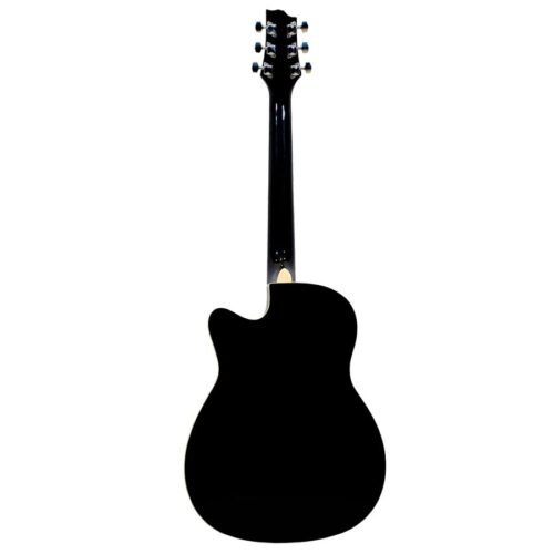 Granada GL112C-F Black Cutaway Medium Acoustic Guitar